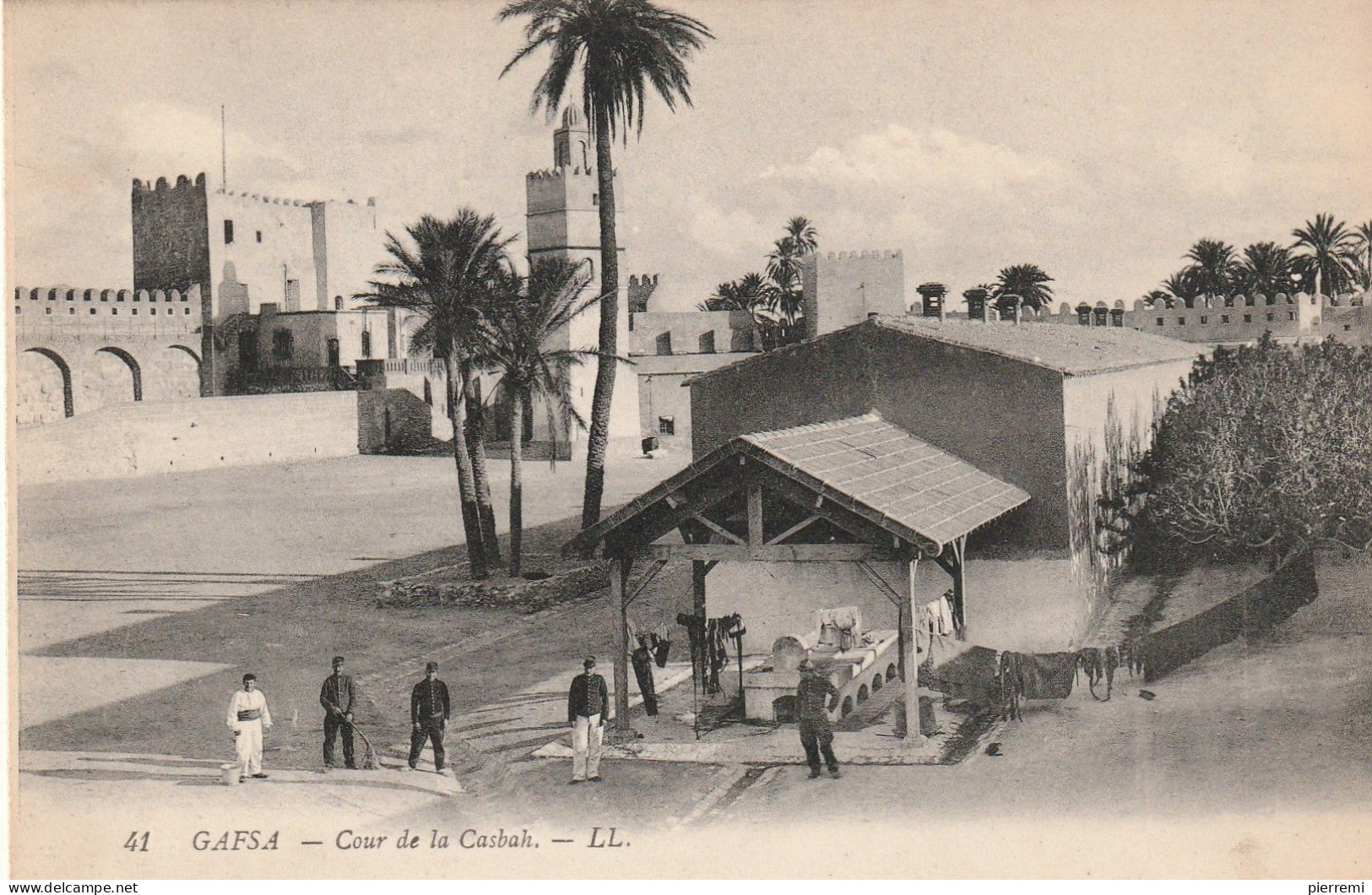 GAFSA ...cour De La Casbah   Edit  LL.41 - Tunisie