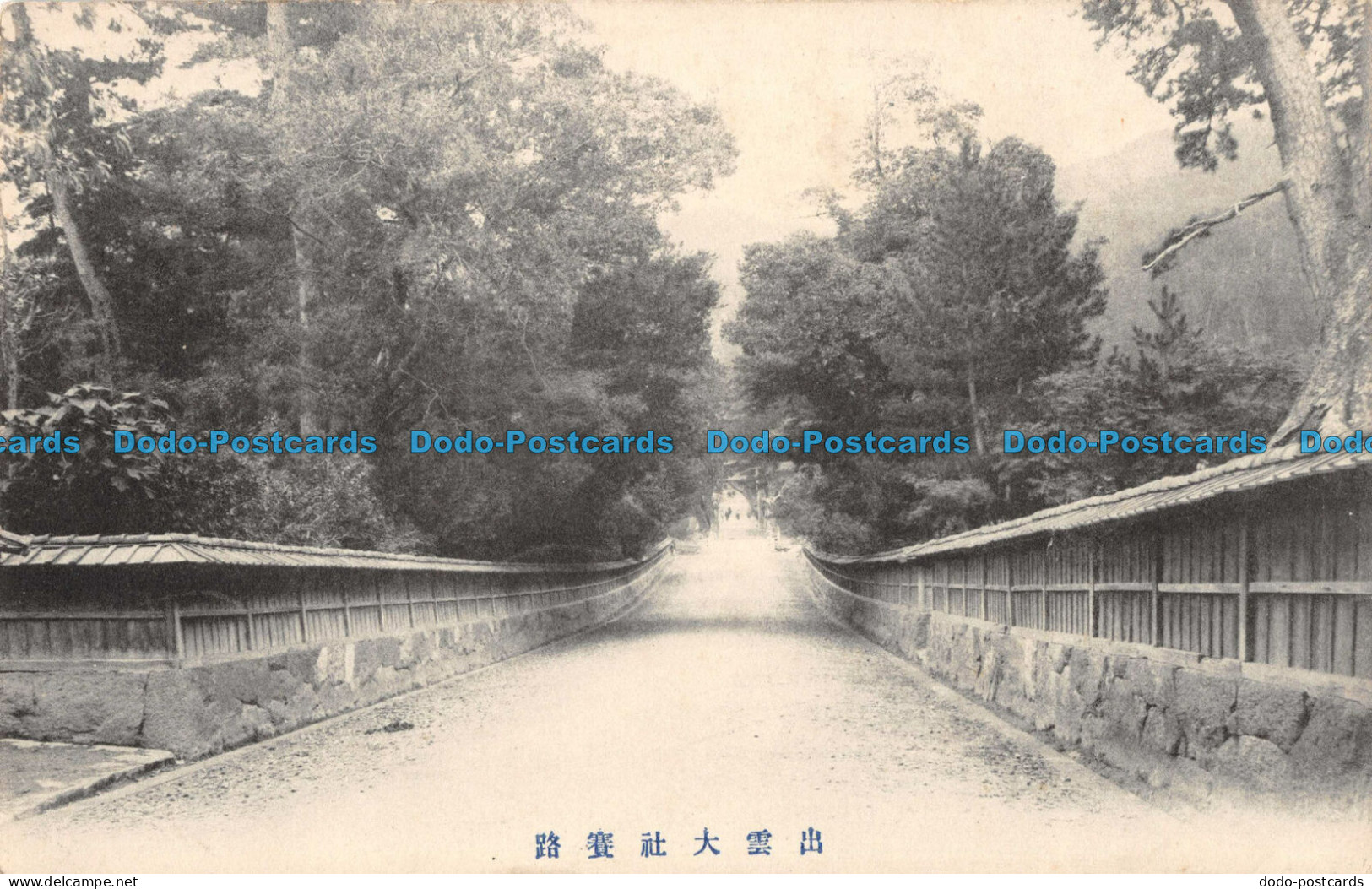 R094930 Old Postcard. Road - Monde