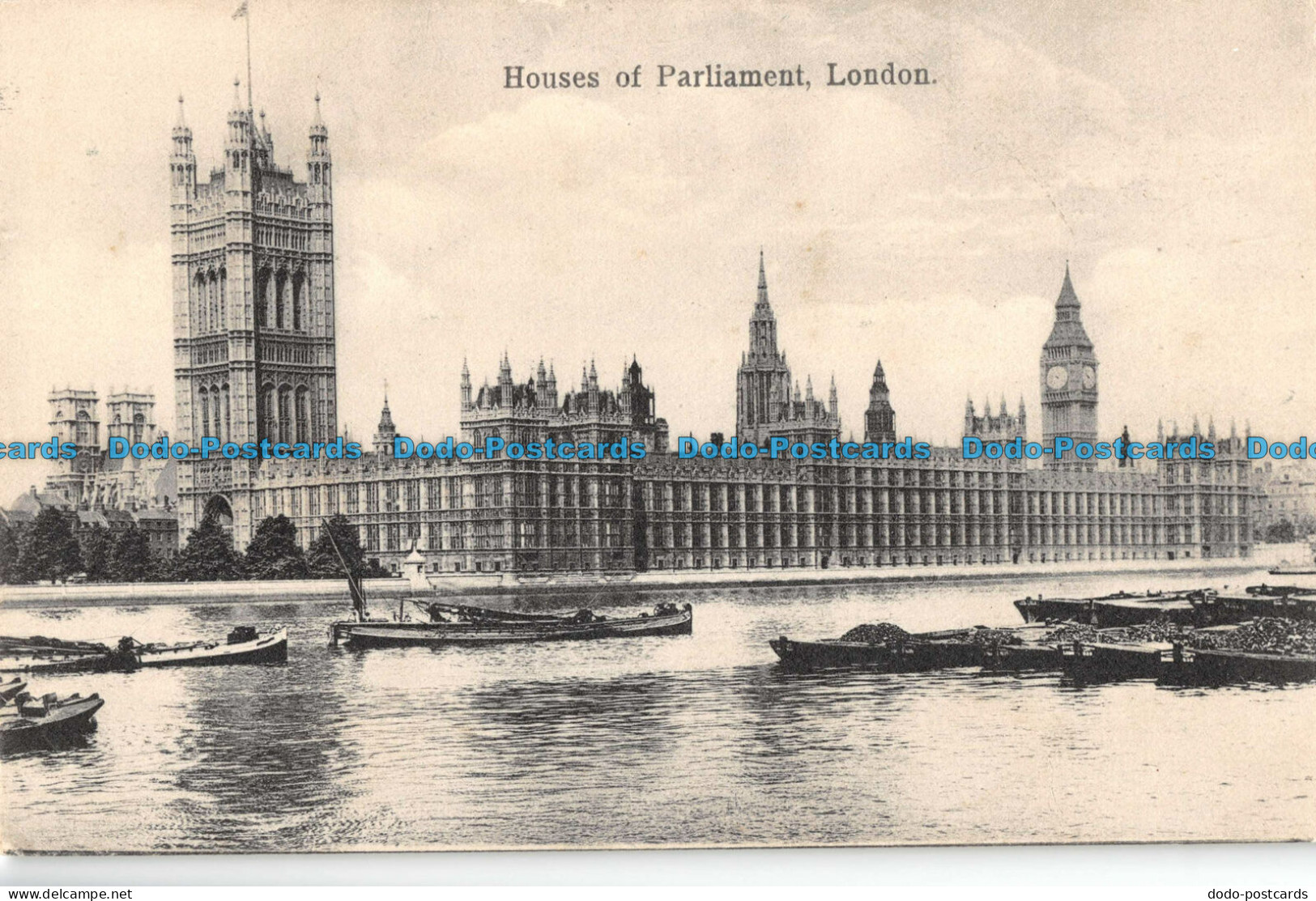 R094446 Houses Of Parliament. London. Aldwych - Andere & Zonder Classificatie