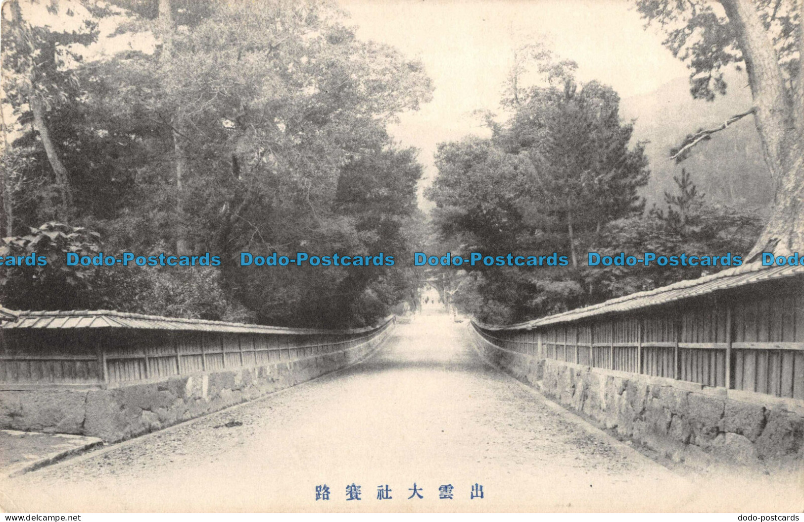 R094934 Old Postcard. Road - Monde