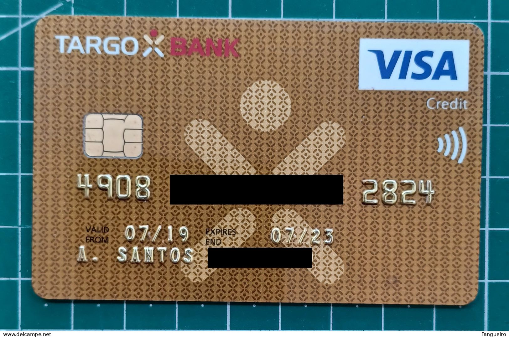 GERMANY  CREDIT CARD TARGO BANK - Tarjetas De Crédito (caducidad Min 10 Años)