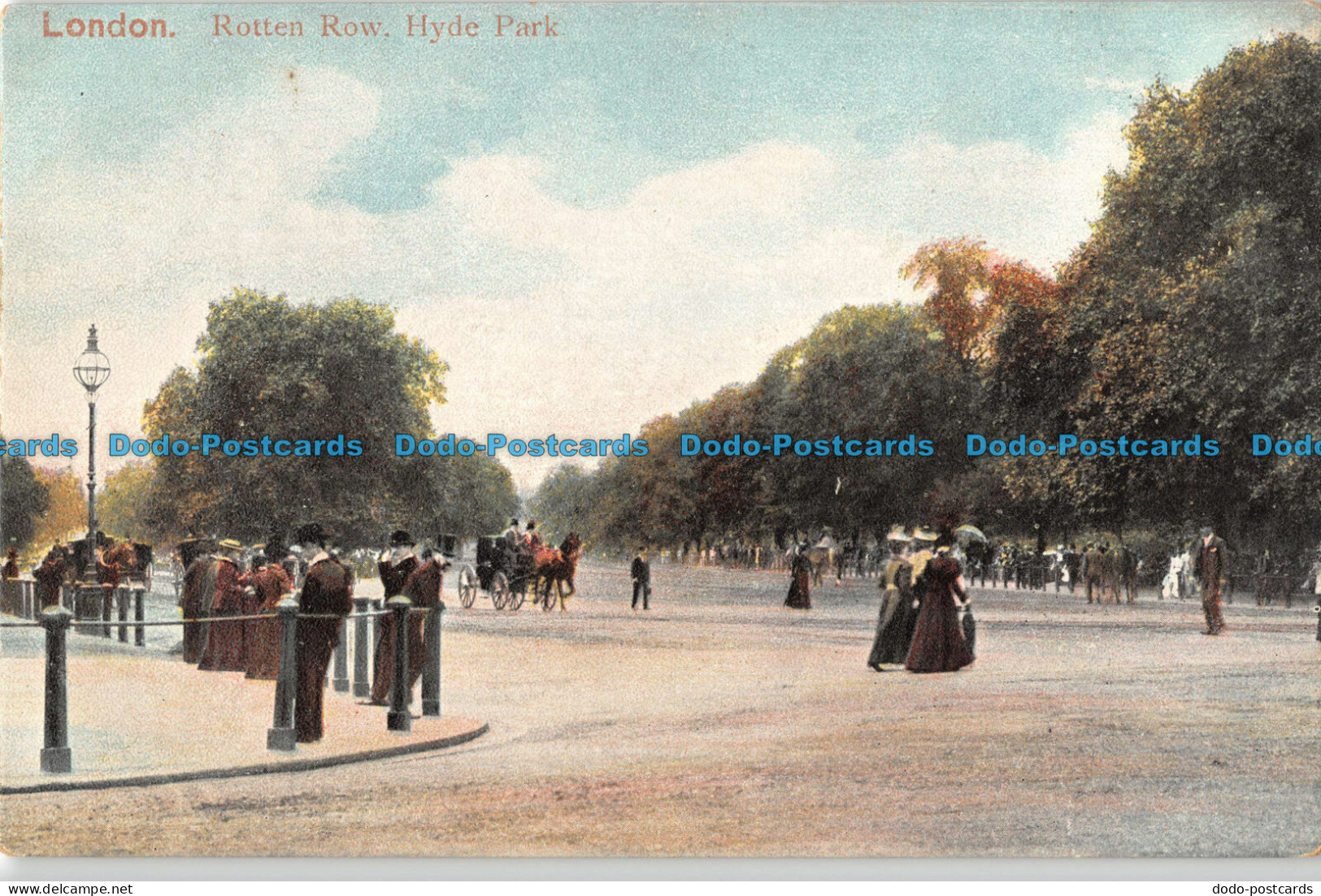 R094457 London. Rotten Row. Hyde Park. Empire - Autres & Non Classés