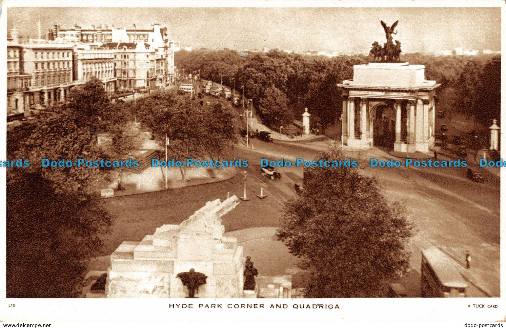 R094464 Hyde Park Corner And Quadriga. Tuck - Monde