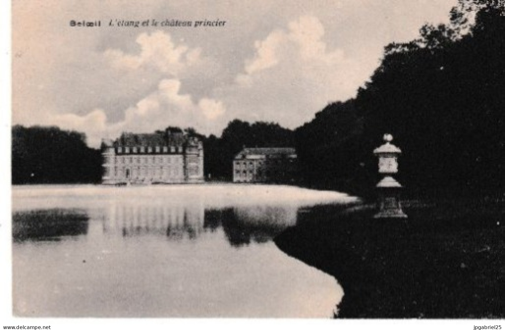 DEND Beloeil L Etang Et Le Chateau Princier - Belöil