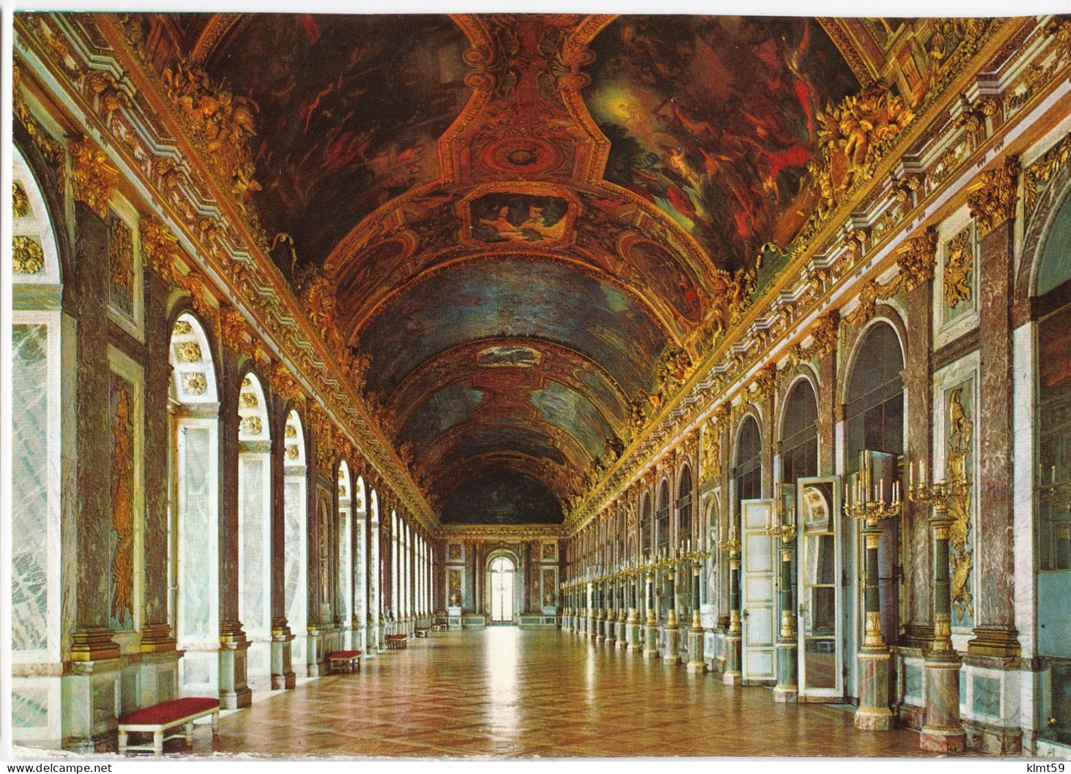 Versailles - La Galerie Des Glaces - Versailles (Schloß)