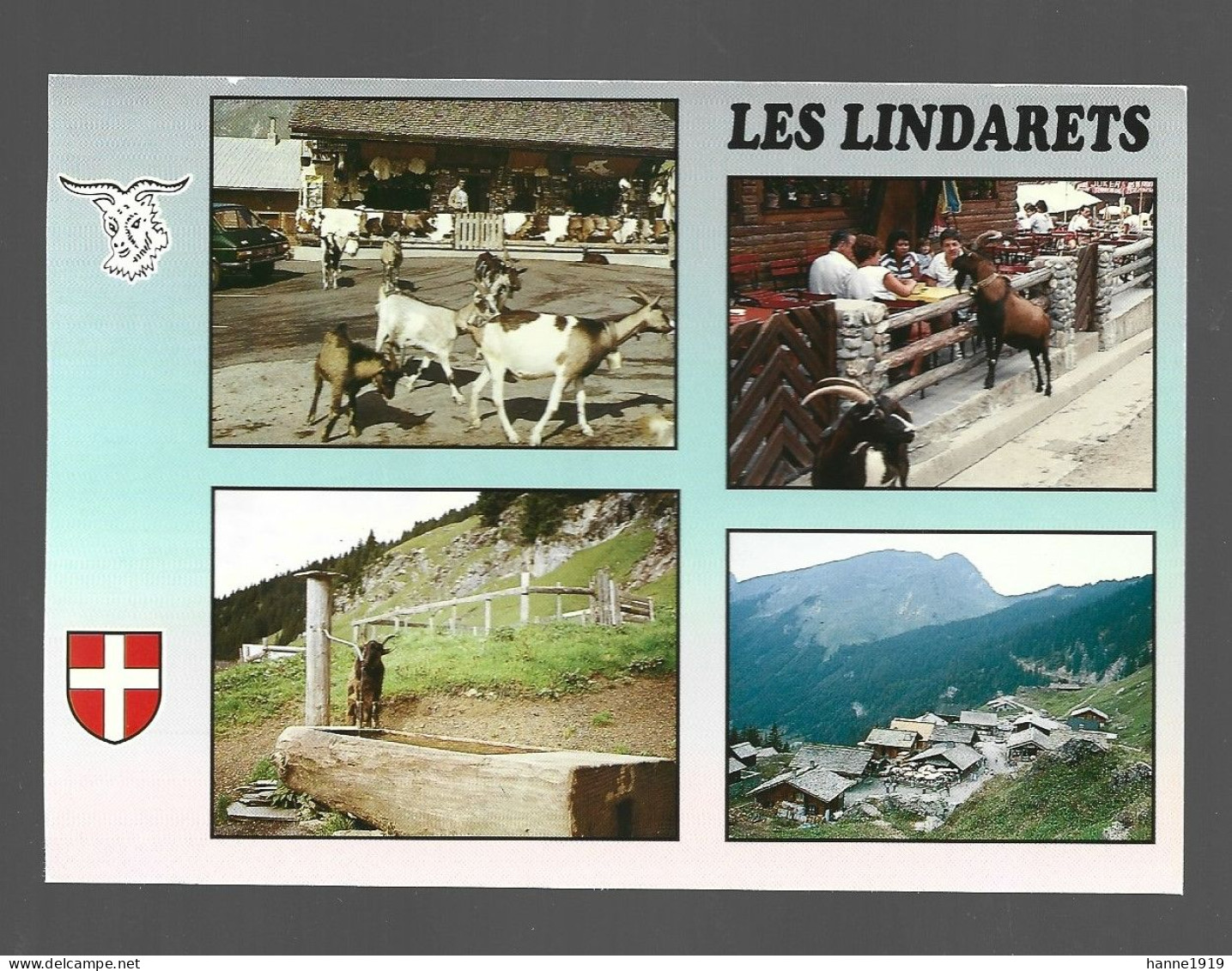 Lindarets Près De Morzine Multi View Photo Carte Haute Savoie France Htje - Morzine