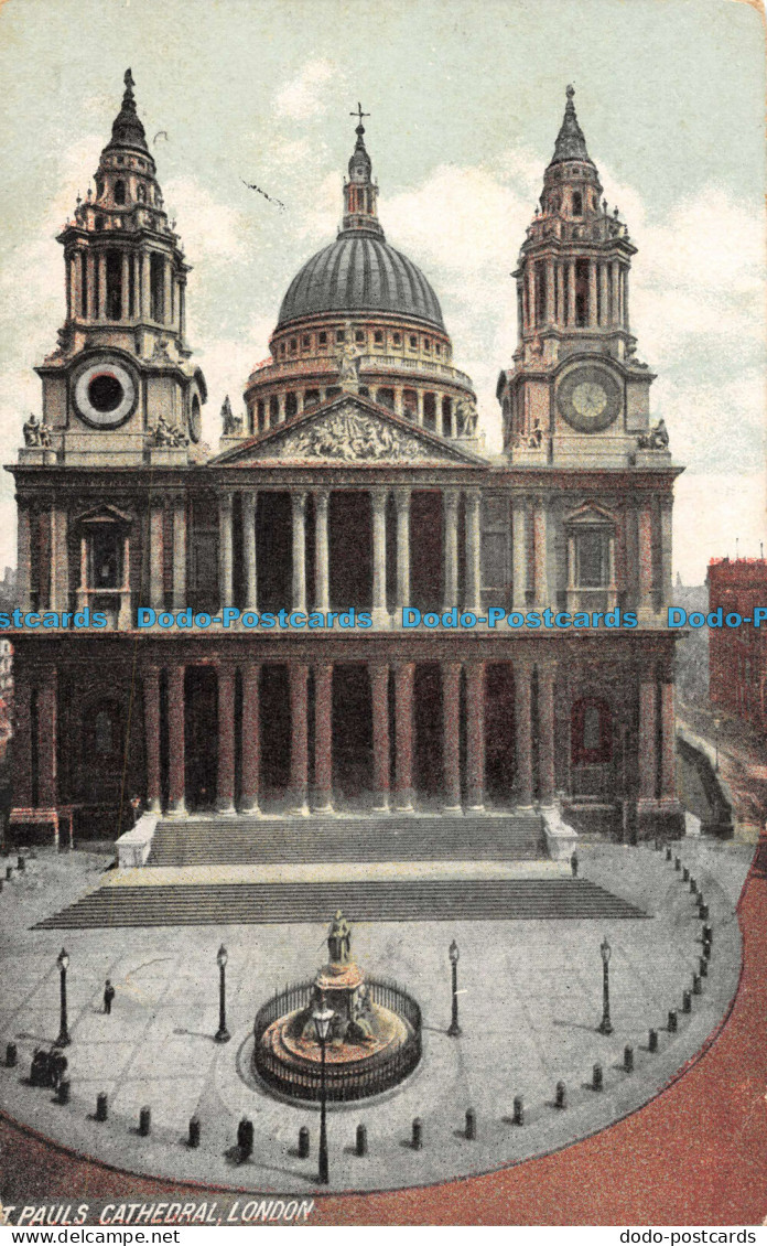 R094483 St. Pauls Cathedral. London. 1907 - Autres & Non Classés