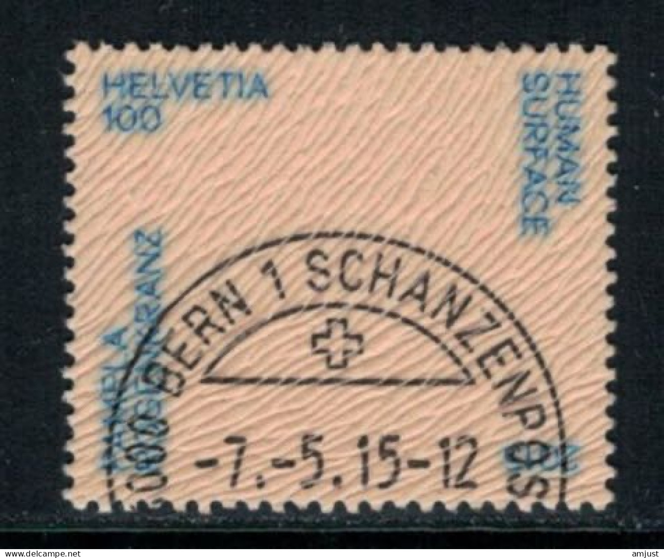 Suisse // Schweiz // Switzerland // 2010-2017 // 2015 // Structure De Peau Humaine No. 1553 - Used Stamps