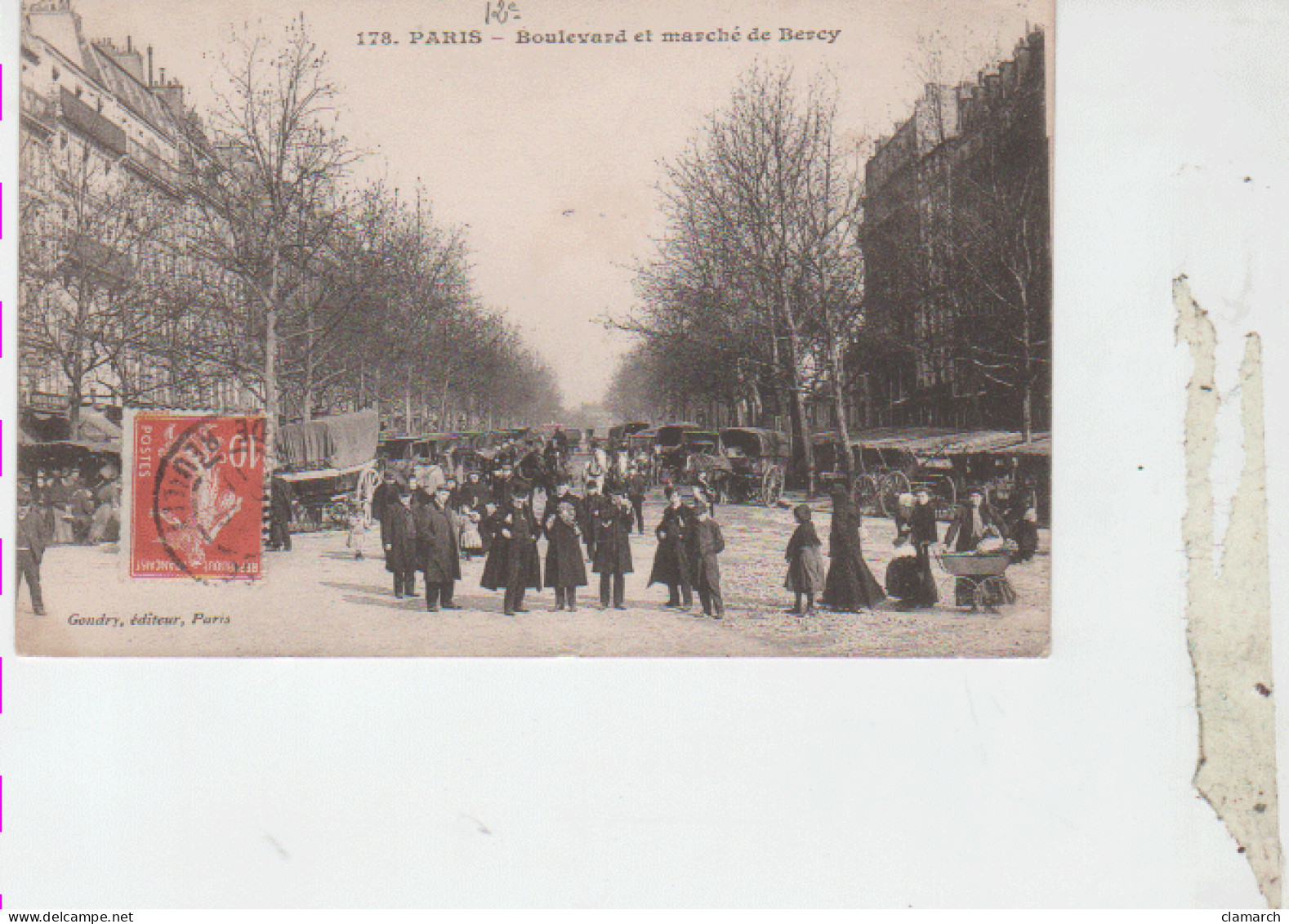 PARIS 12è-Boulevard Et Marché De Bercy - 178 - Arrondissement: 12