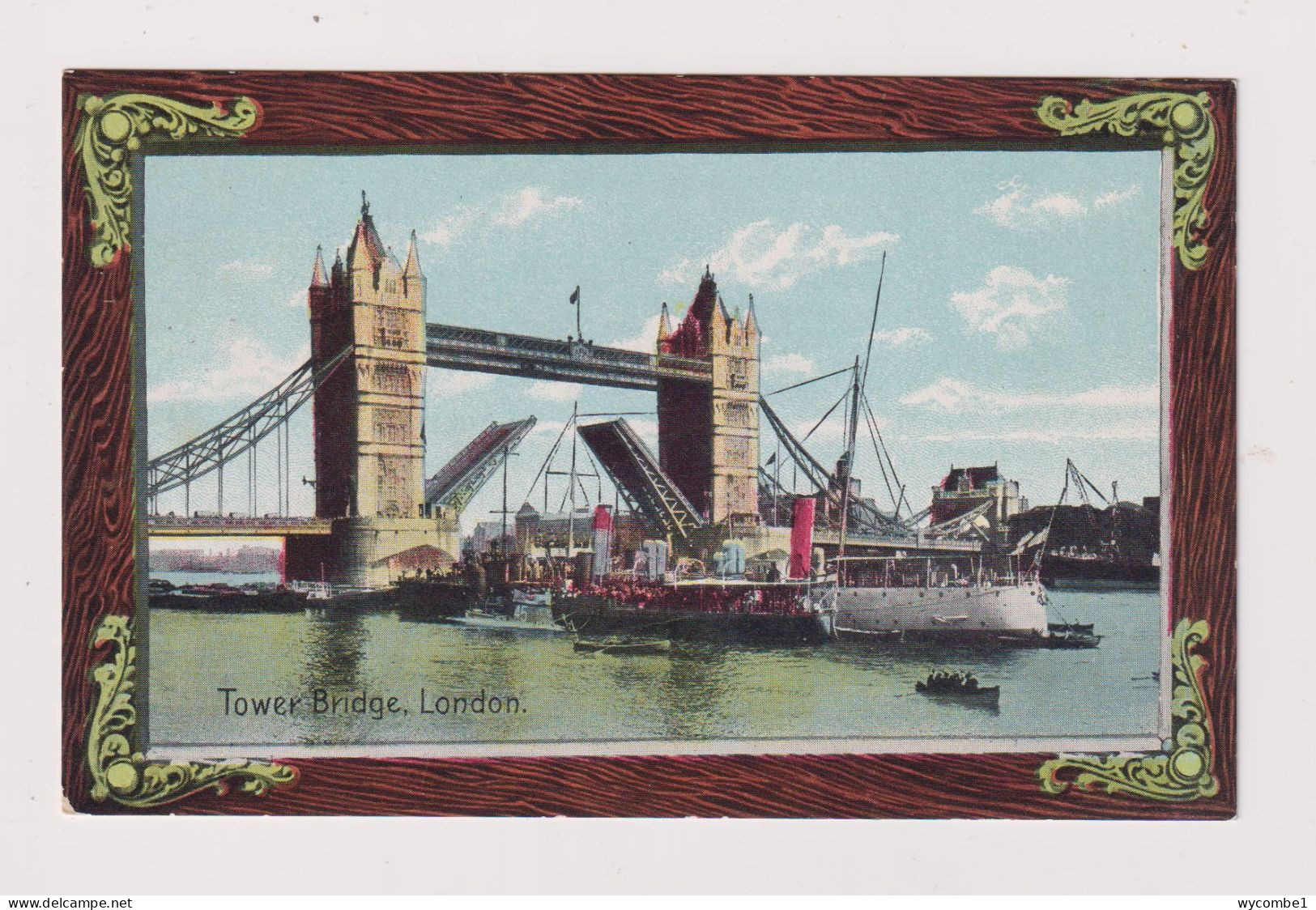 ENGLAND - London Tower Bridge Used Vintage Postcard - Sonstige & Ohne Zuordnung