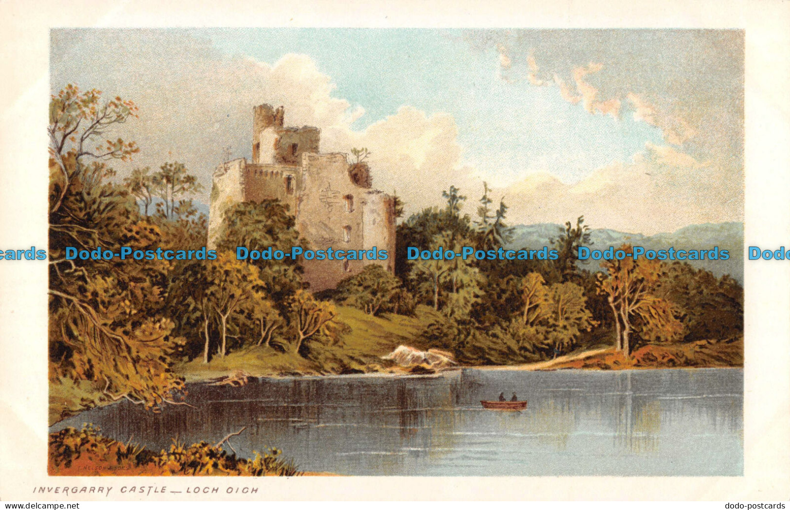 R095023 Invergarry Castle. Loch Oigh - World