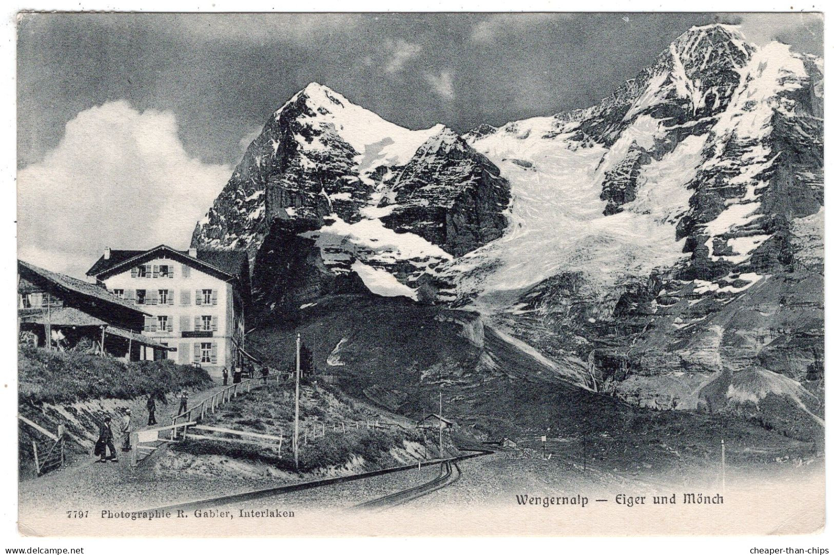 WENGERNALP - Eiger Und Monch - R. Gabler 7797 - Andere & Zonder Classificatie