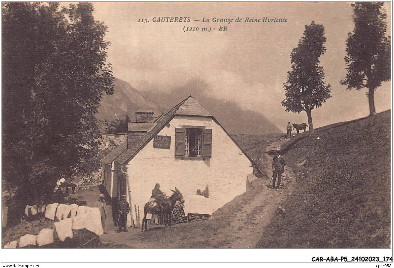 CAR-ABAP5-65-0492 - CAUTERETS - La Grange De Reine Hortense - Cauterets