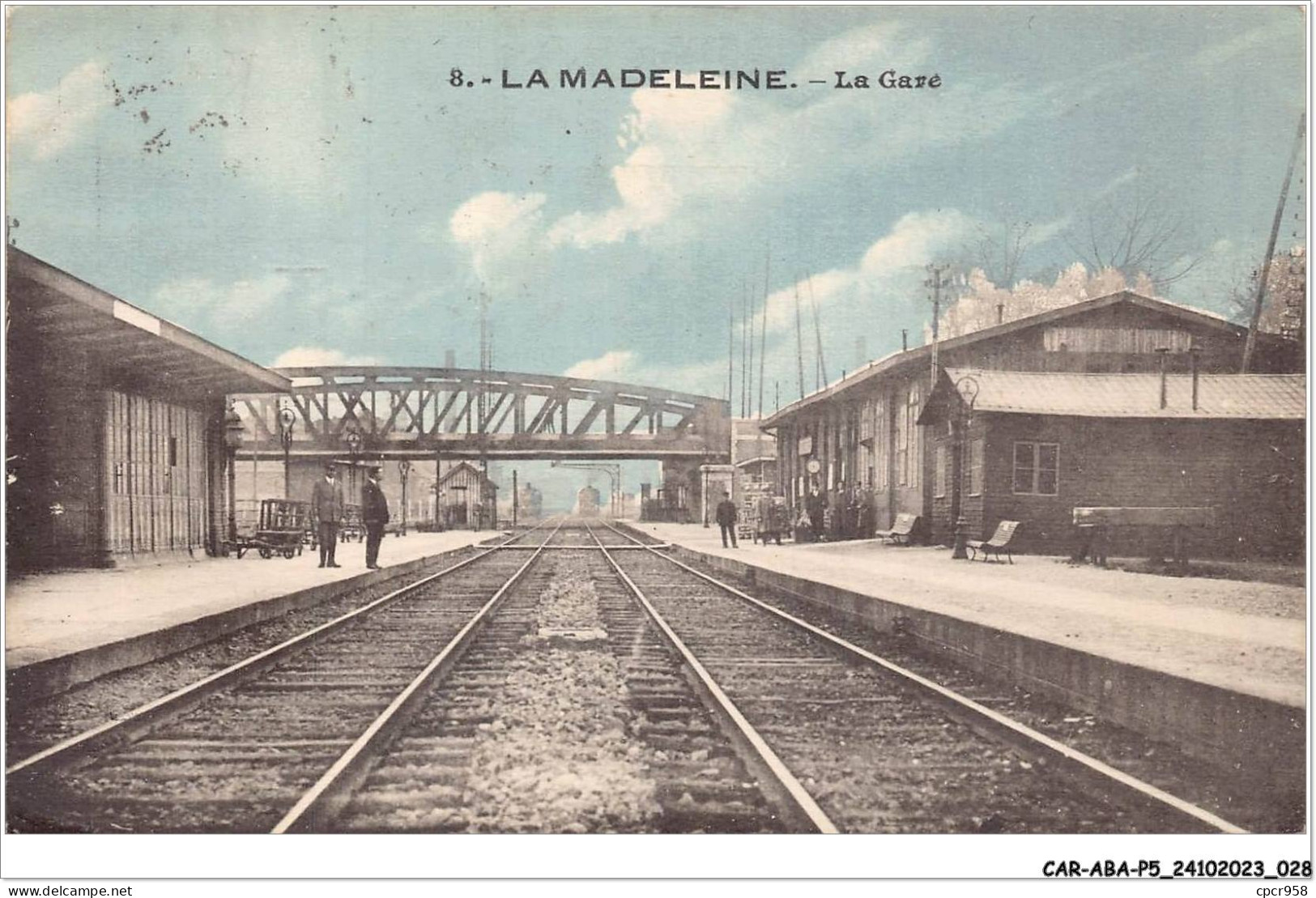 CAR-ABAP5-59-0419 - LA MADELEINE - La Gare - La Madeleine