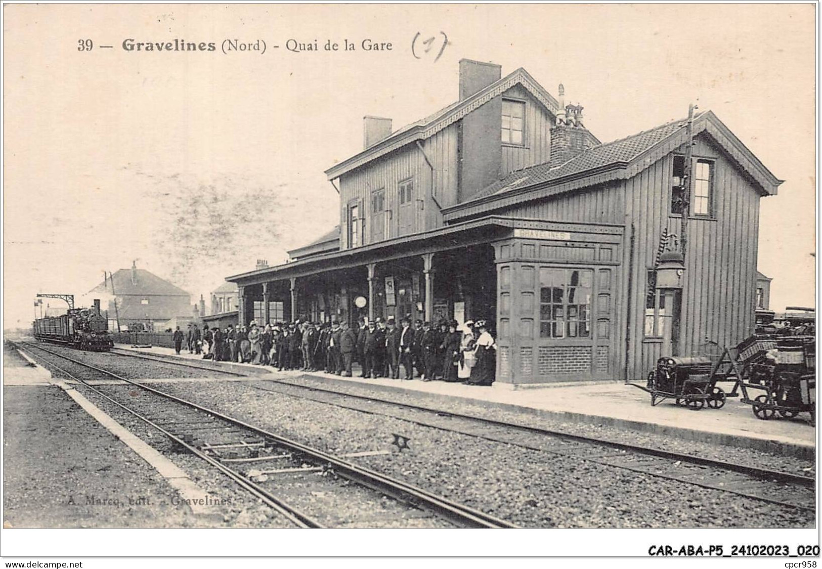 CAR-ABAP5-59-0415 - GRAVELINES - Quai De La Gare - Gravelines