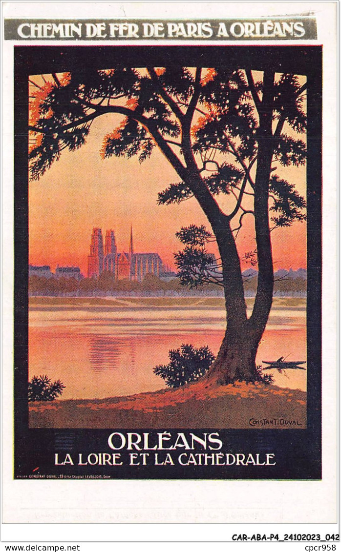 CAR-ABAP4-45-0322 - ORLEANS - La Loire Et La Cathédrale - Orleans