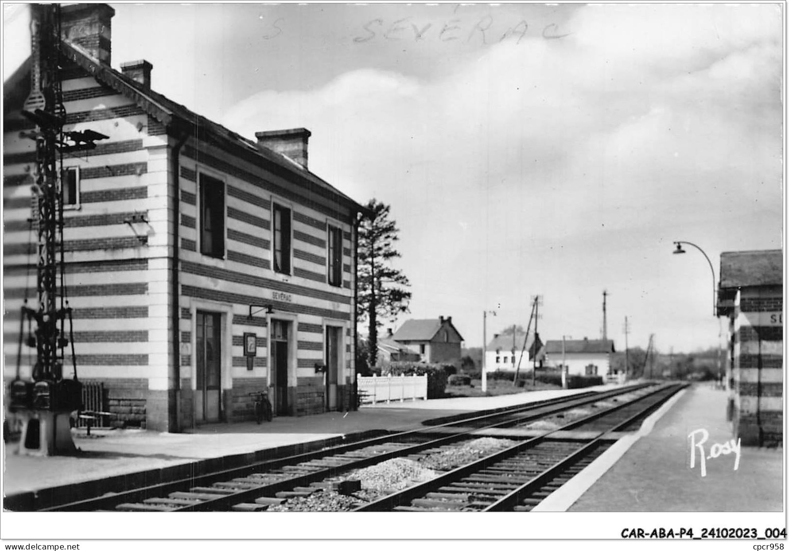 CAR-ABAP4-44-0303 - SEVERAC - La Gare - Autres & Non Classés