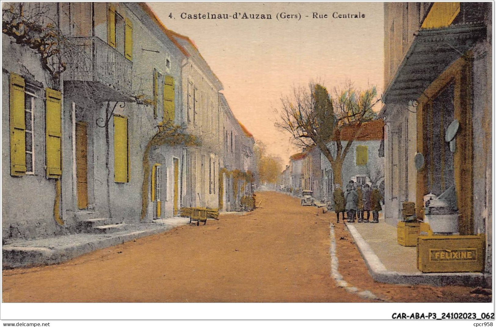 CAR-ABAP3-32-0236 - CASTELNAU-d'AUZAN - Rue Centrale - Sonstige & Ohne Zuordnung