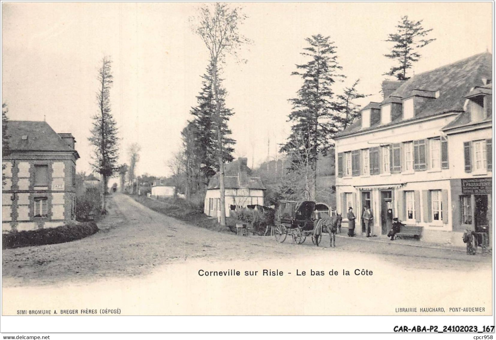 CAR-ABAP2-27-0184 - CORNEVILLE Sur RISLE - Le Bas De La Côte - Autres & Non Classés