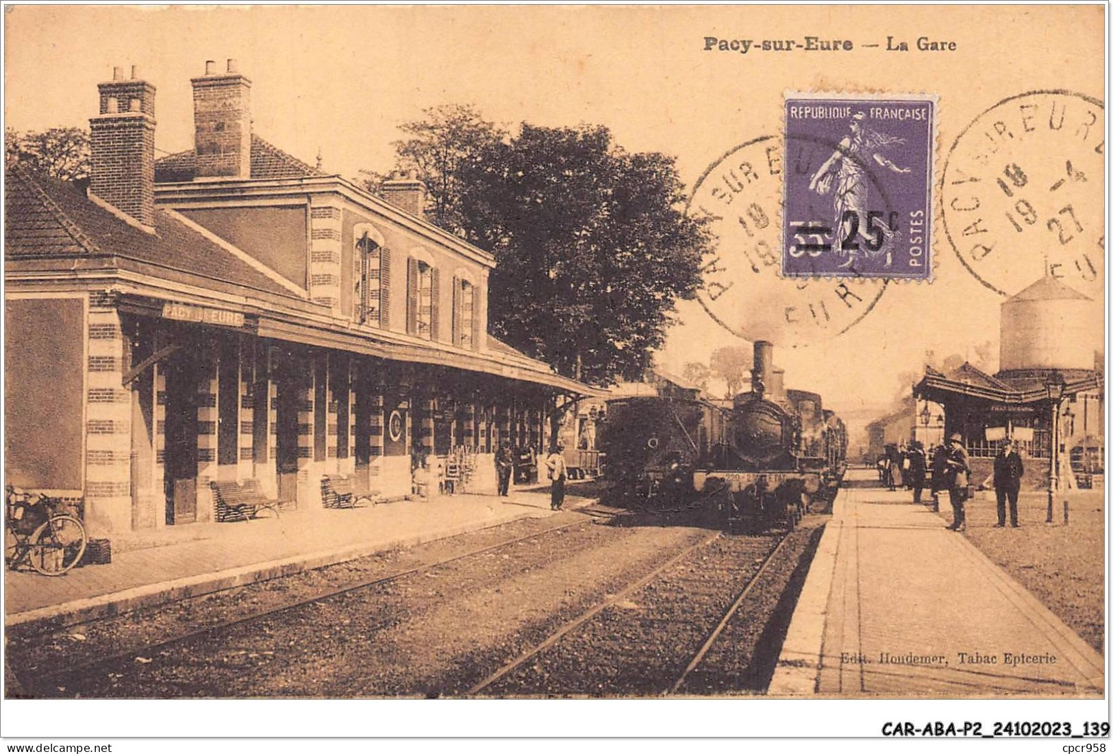 CAR-ABAP2-27-0170 - PACY-SUR-EURE - La Gare - Pacy-sur-Eure