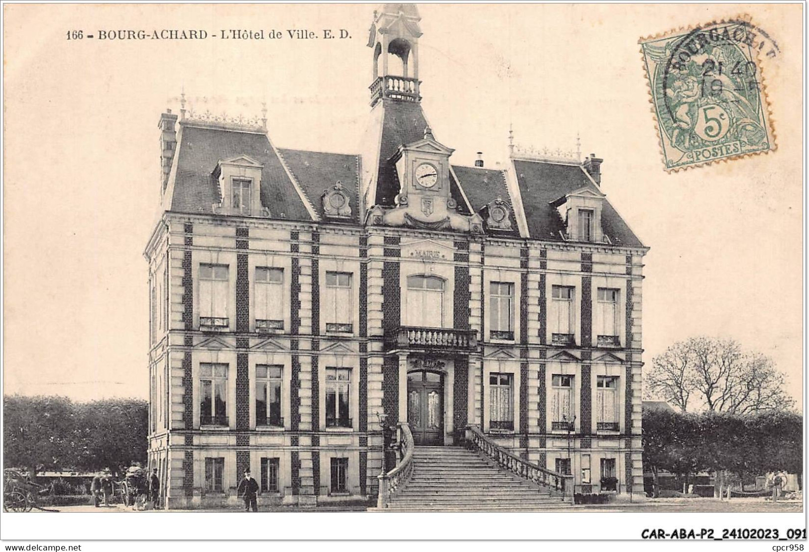 CAR-ABAP2-27-0146 - BOURG-ACHARD - L'hôtel De Ville - Bernay