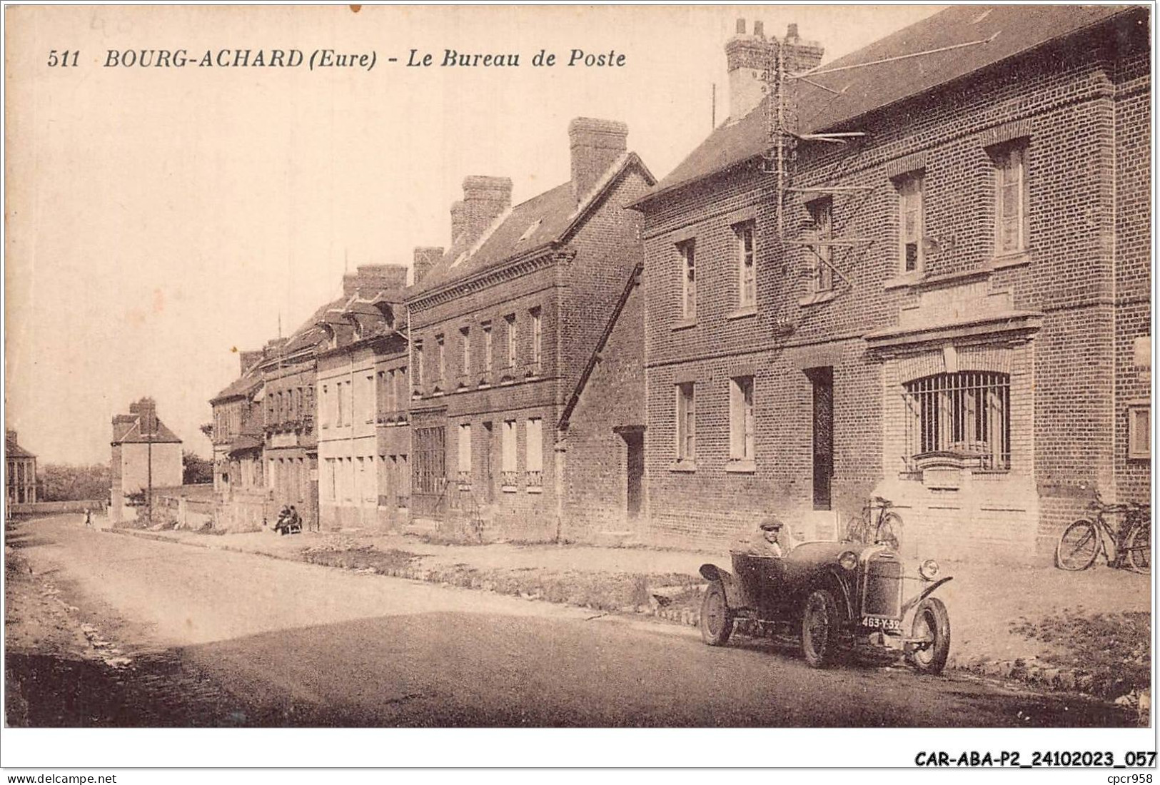 CAR-ABAP2-27-0129 - BOURG-ACHARD - Le Bureau De Poste - Bernay
