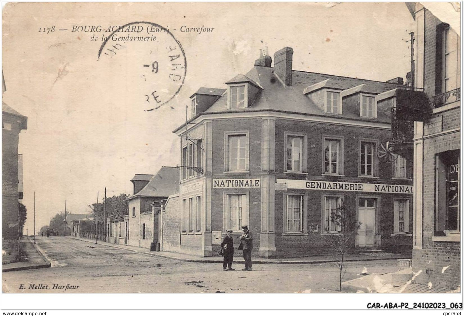 CAR-ABAP2-27-0132 - BOURG-ACHARD - Carrefour De La Gendarmerie - Bernay