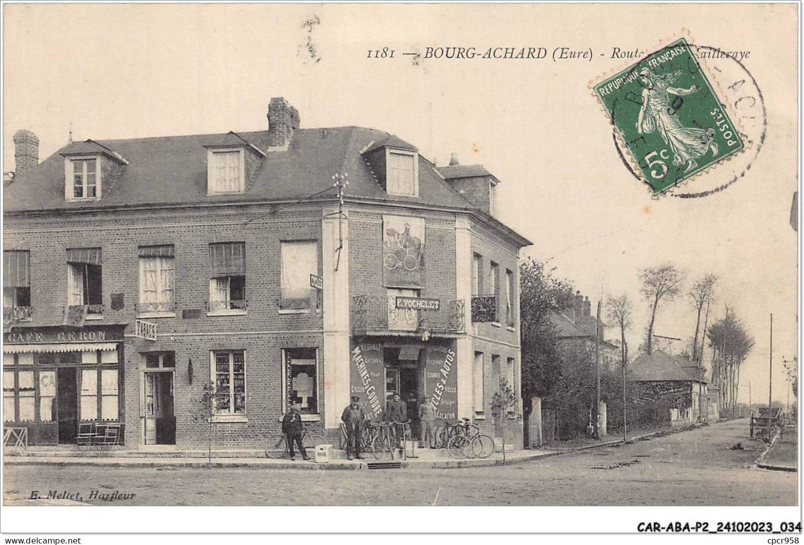 CAR-ABAP2-27-0118 - BOURG-ACHARD - Route - Bernay