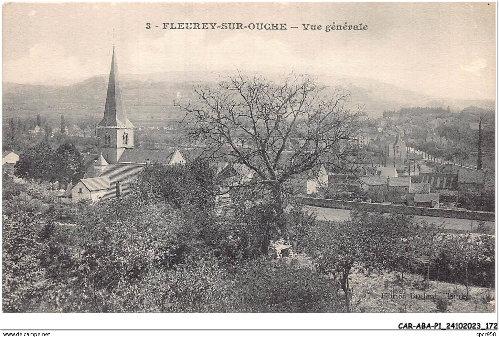 CAR-ABAP1-21-0087 - FLEUREY-SUR-OUCHE - Vue Générale - Other & Unclassified