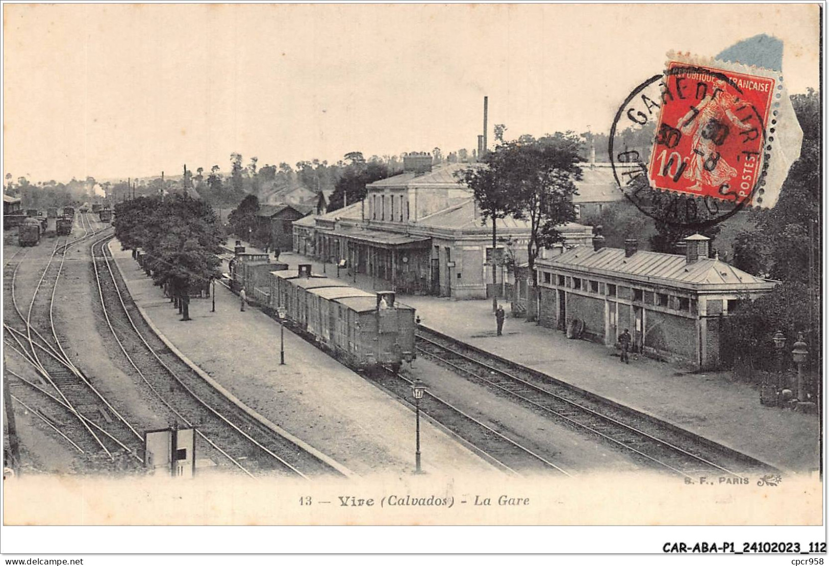 CAR-ABAP1-14-0057 - VIRE - Calvados - La Gare - Vire