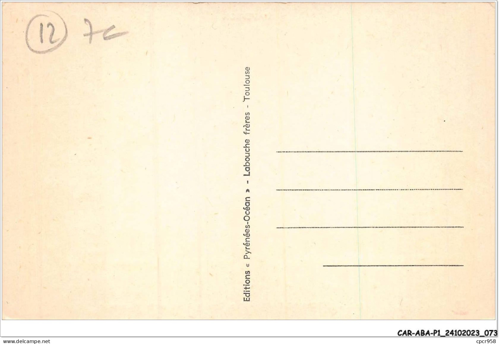 CAR-ABAP1-12-0037 - CAPDENAC-GARE - La Grande Place Et Le Monument - Autres & Non Classés