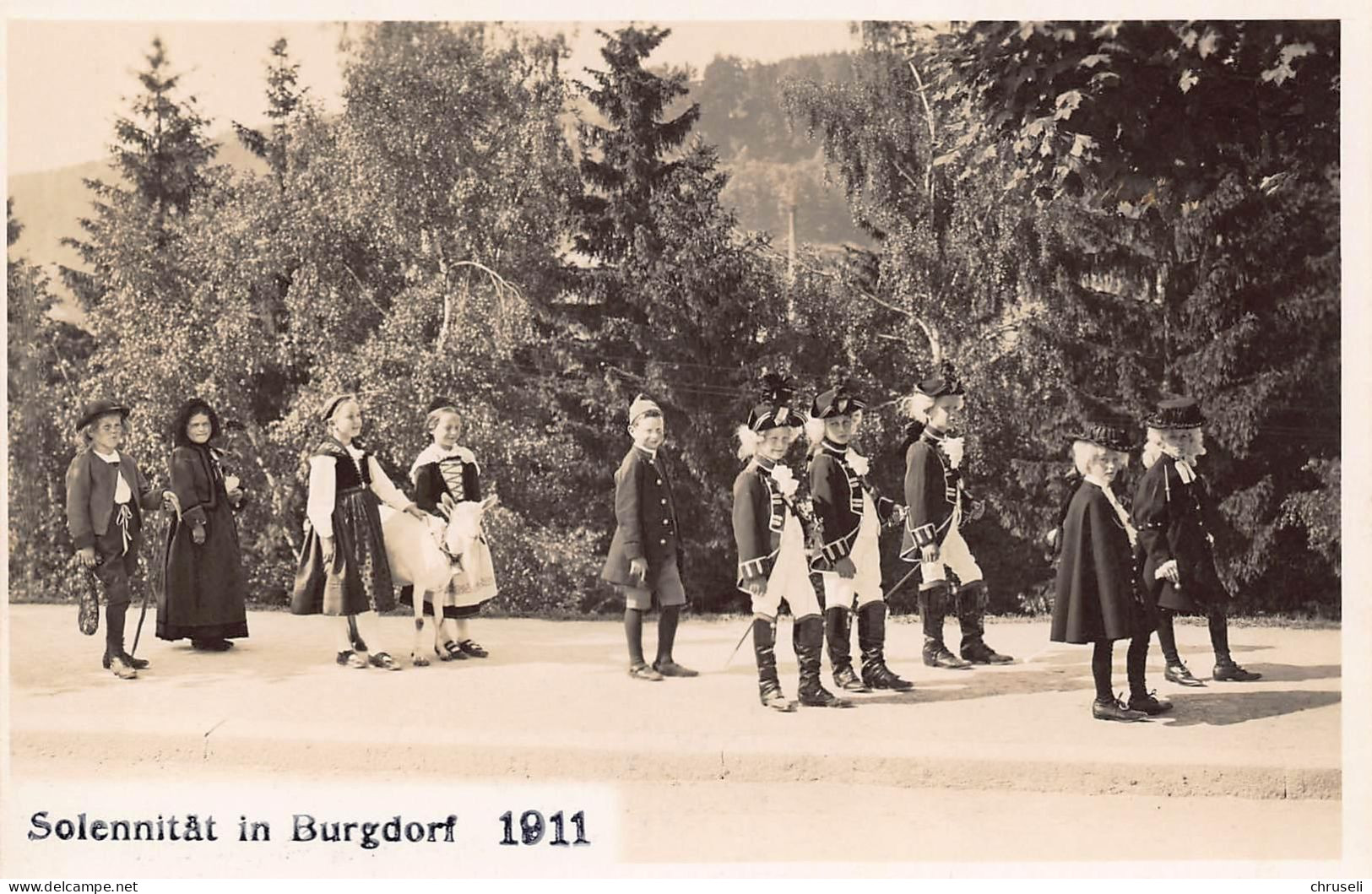 Burgdorf Solennität  1911 - Autres & Non Classés