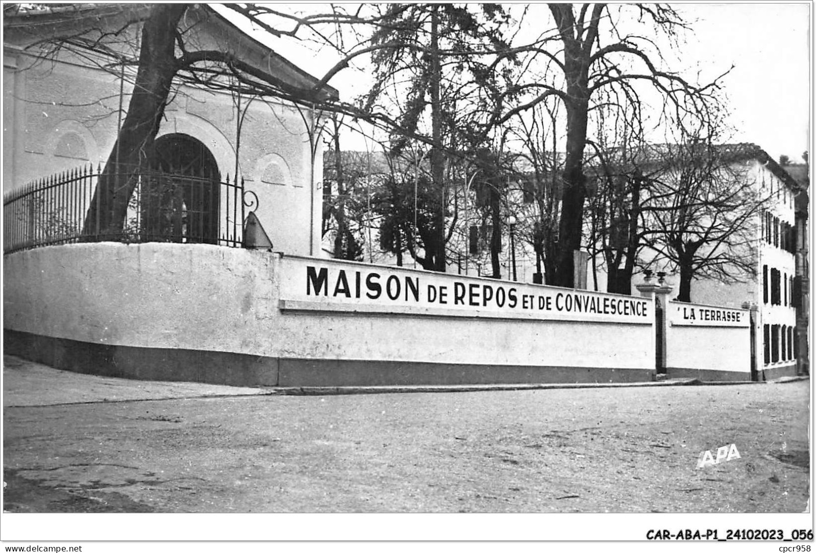 CAR-ABAP1-11-0029 - Maison De Repos Et De Convalescence - LA TERRASSE - Altri & Non Classificati