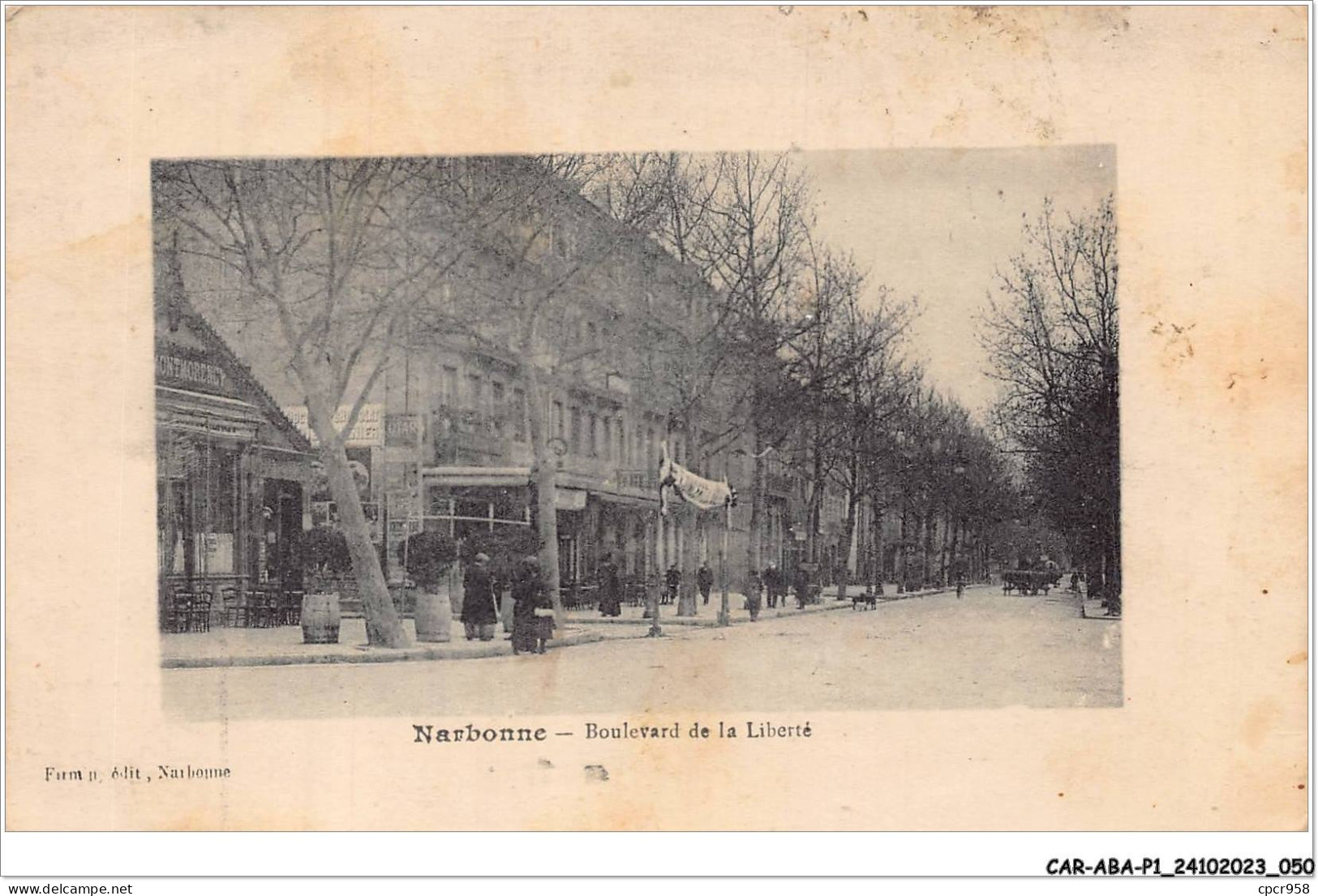 CAR-ABAP1-11-0026 - NARBONNE - Boulevard De La Liberté - Narbonne
