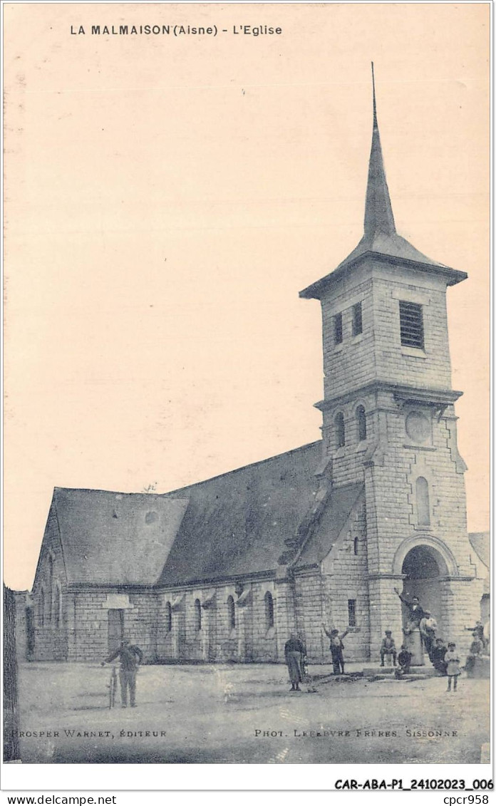 CAR-ABAP1-02-0004 - LA MALMAISON - L'église - Sonstige & Ohne Zuordnung