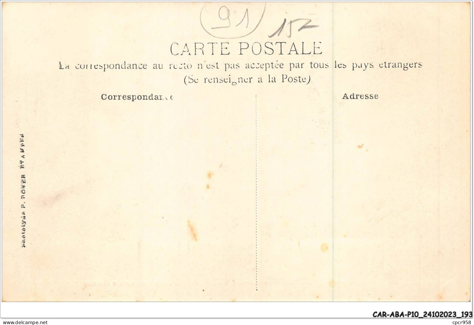 CAR-ABAP10-91-0999 - VILLENEUVE-sur-AUVERS - Une Cour De Ferme - Other & Unclassified