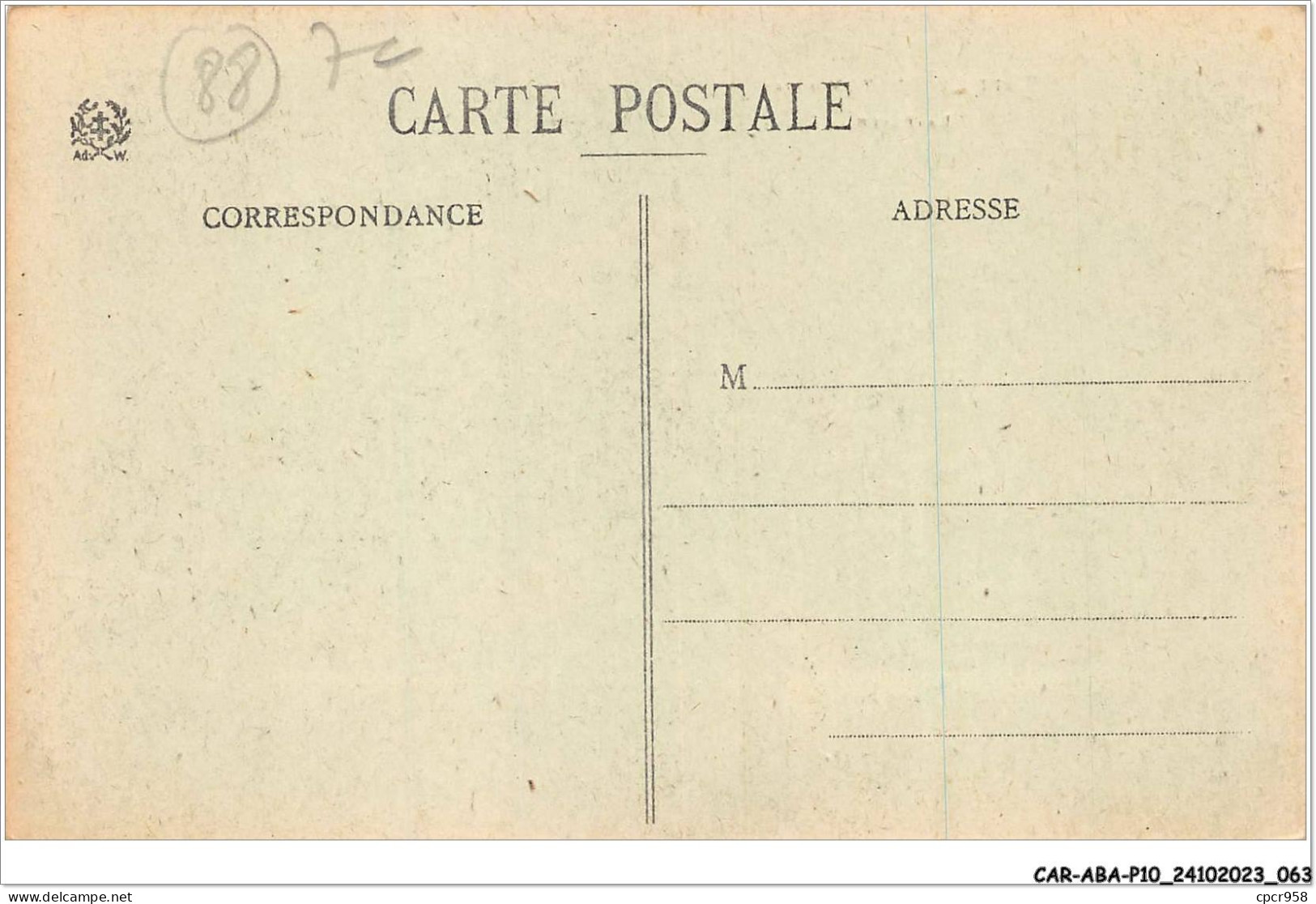 CAR-ABAP10-88-0934 - MATTAINCOURT - La Place - Andere & Zonder Classificatie