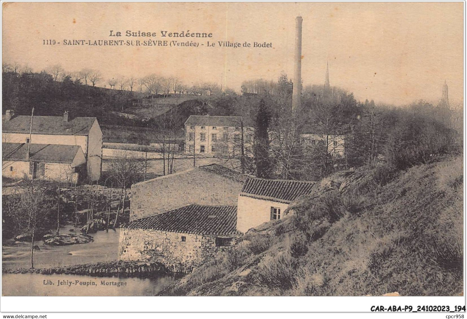 CAR-ABAP9-85-0898 - La Suisse Vendéenne - SAINT-LAURENT-SUR-SEVRE - Le Village De Bodet - Autres & Non Classés