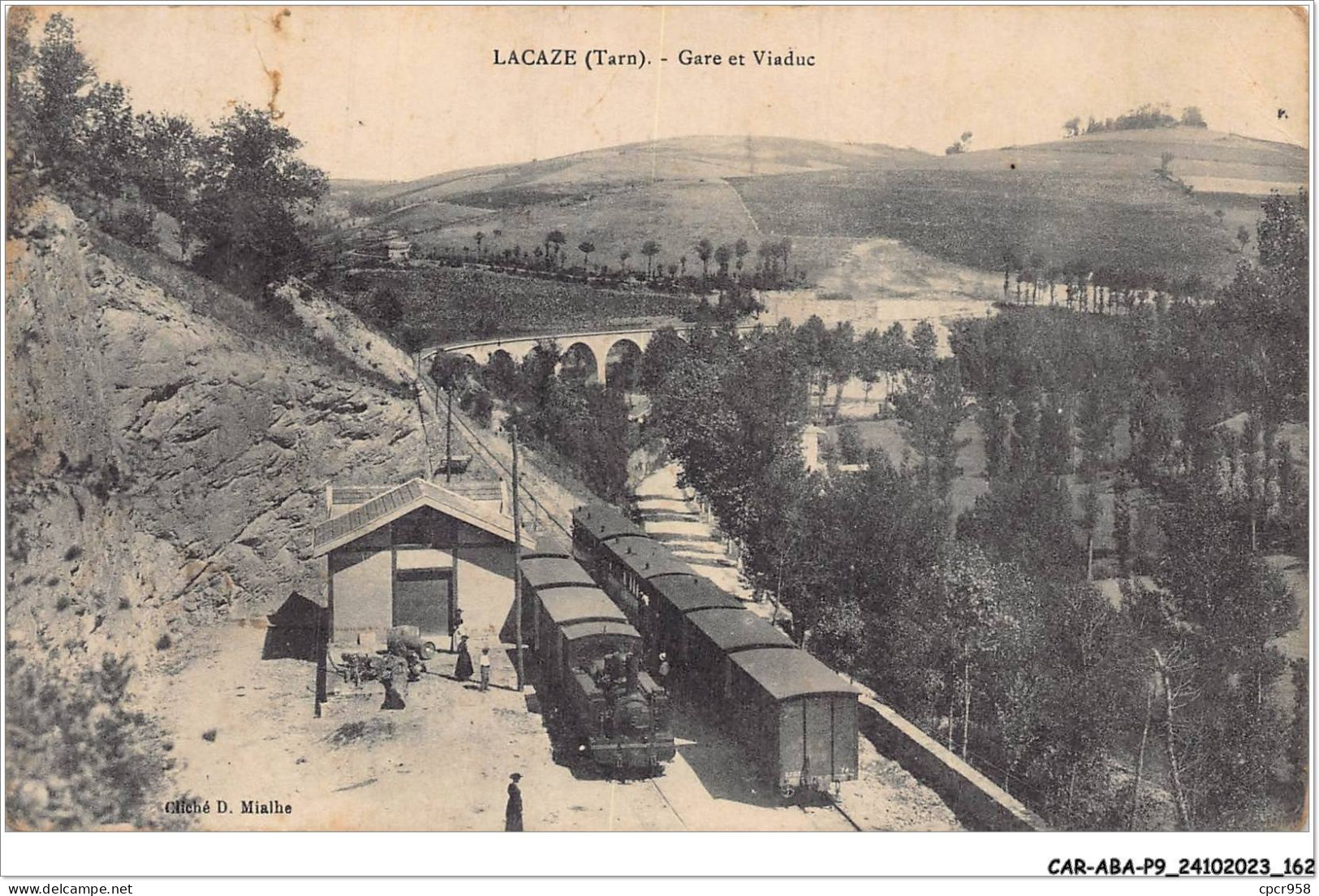 CAR-ABAP9-81-0882 - LACAZE - Gare Et Viaduc - Autres & Non Classés