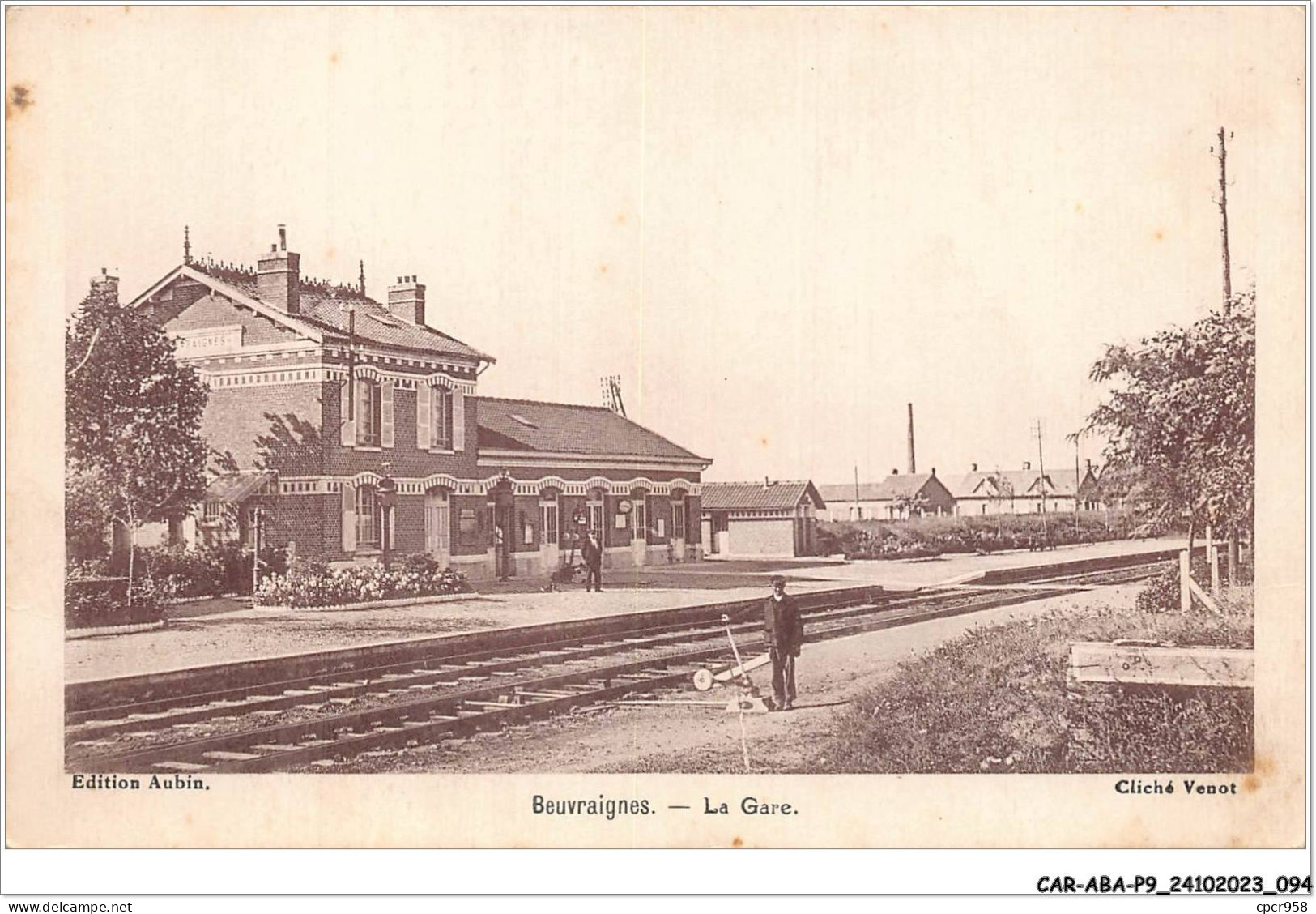 CAR-ABAP9-80-0848 - BEUVRAIGNES - La Gare - Beuvraignes