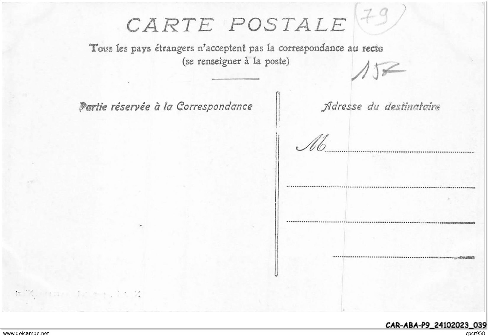 CAR-ABAP9-79-0820 - ARDIN - Alix - Pap - Tab - Journeaux - Niort - Otros & Sin Clasificación