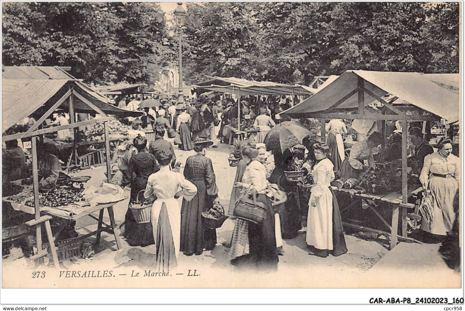 CAR-ABAP8-78-0778 - VERSAILLES - Le Marché - Versailles