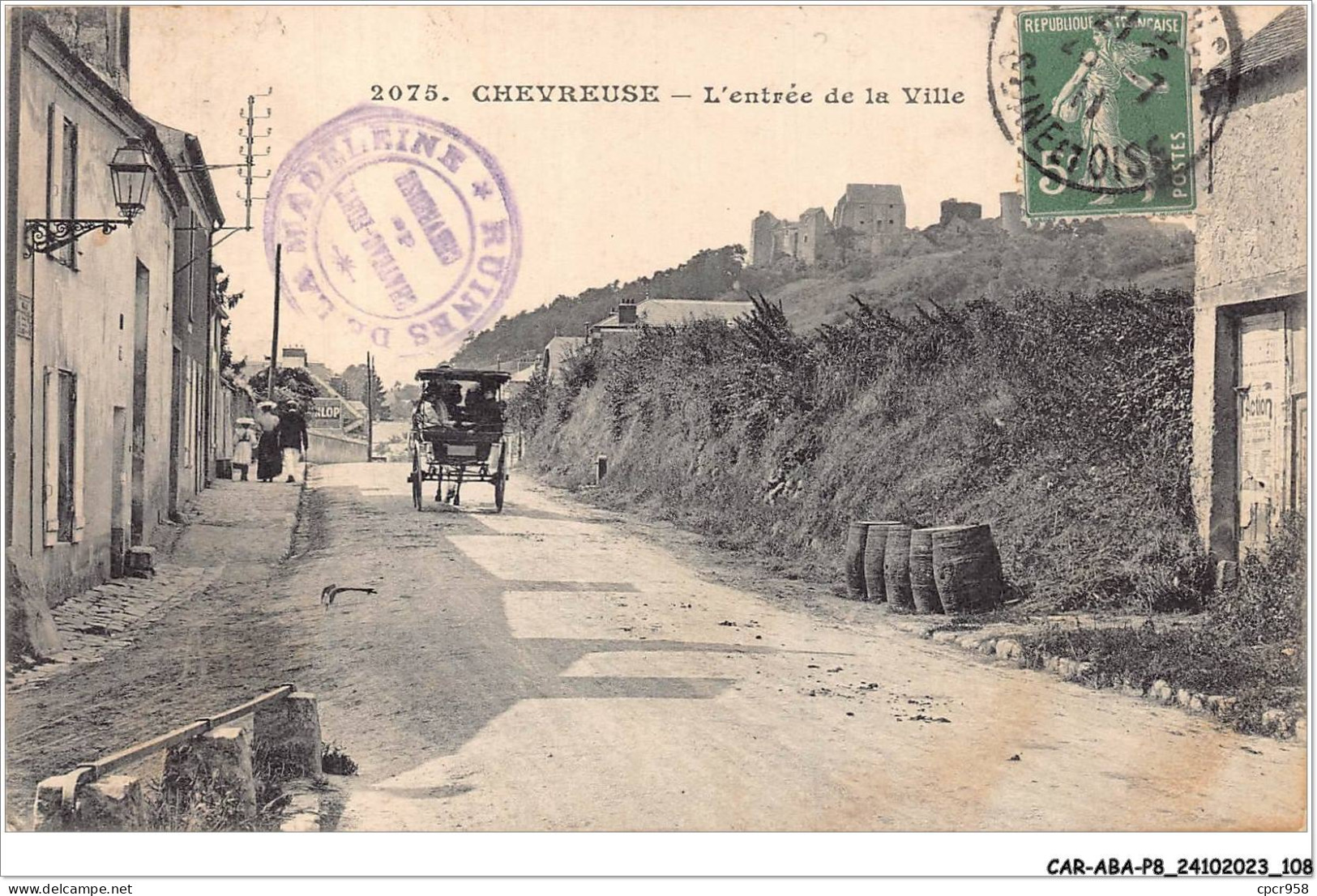 CAR-ABAP8-78-0752 - CHEVREUSE - L'entrée De La Ville - Chevreuse