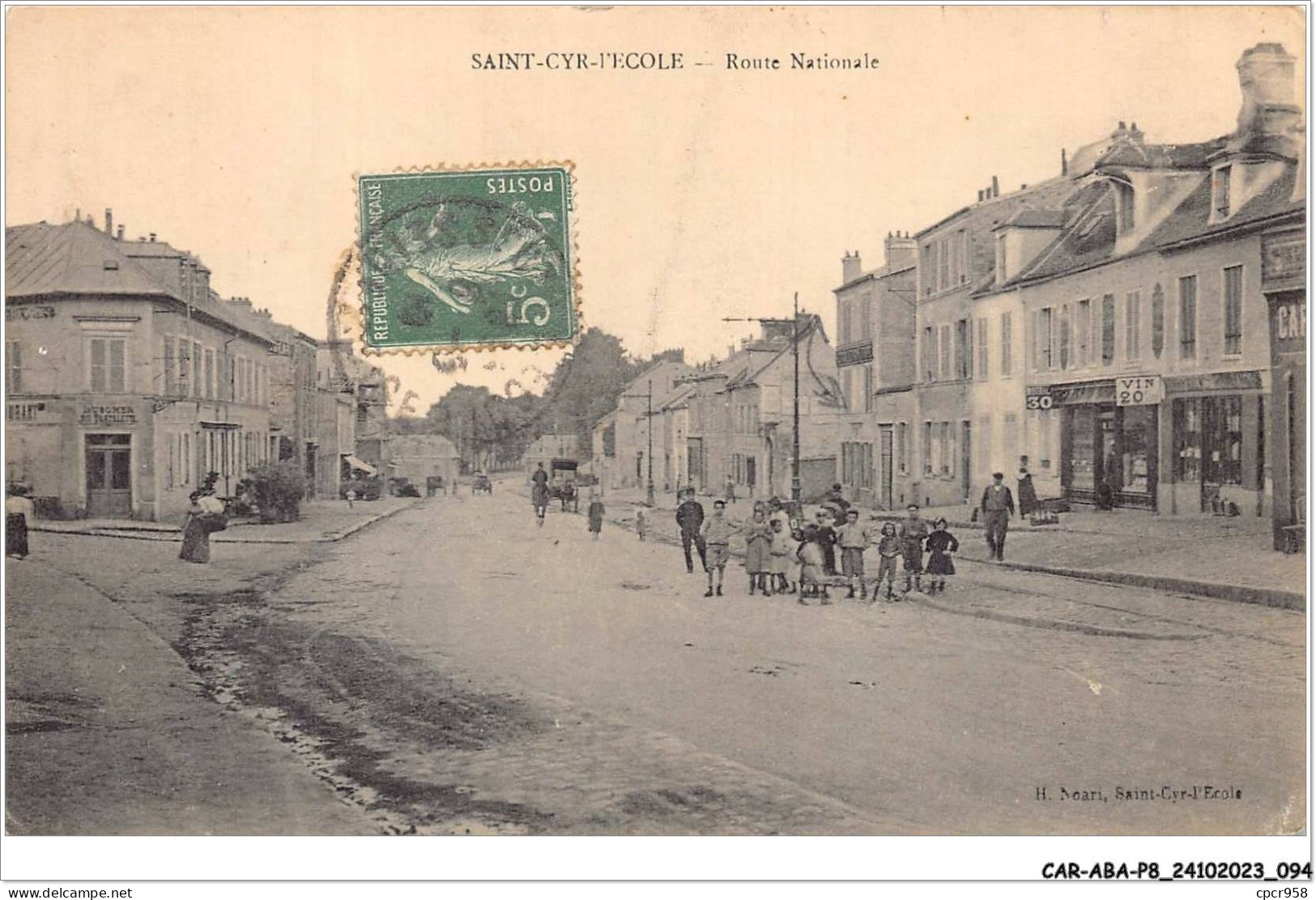 CAR-ABAP8-78-0745 - SAINT-CYR-l'ECOLE - Route Nationale - St. Cyr L'Ecole