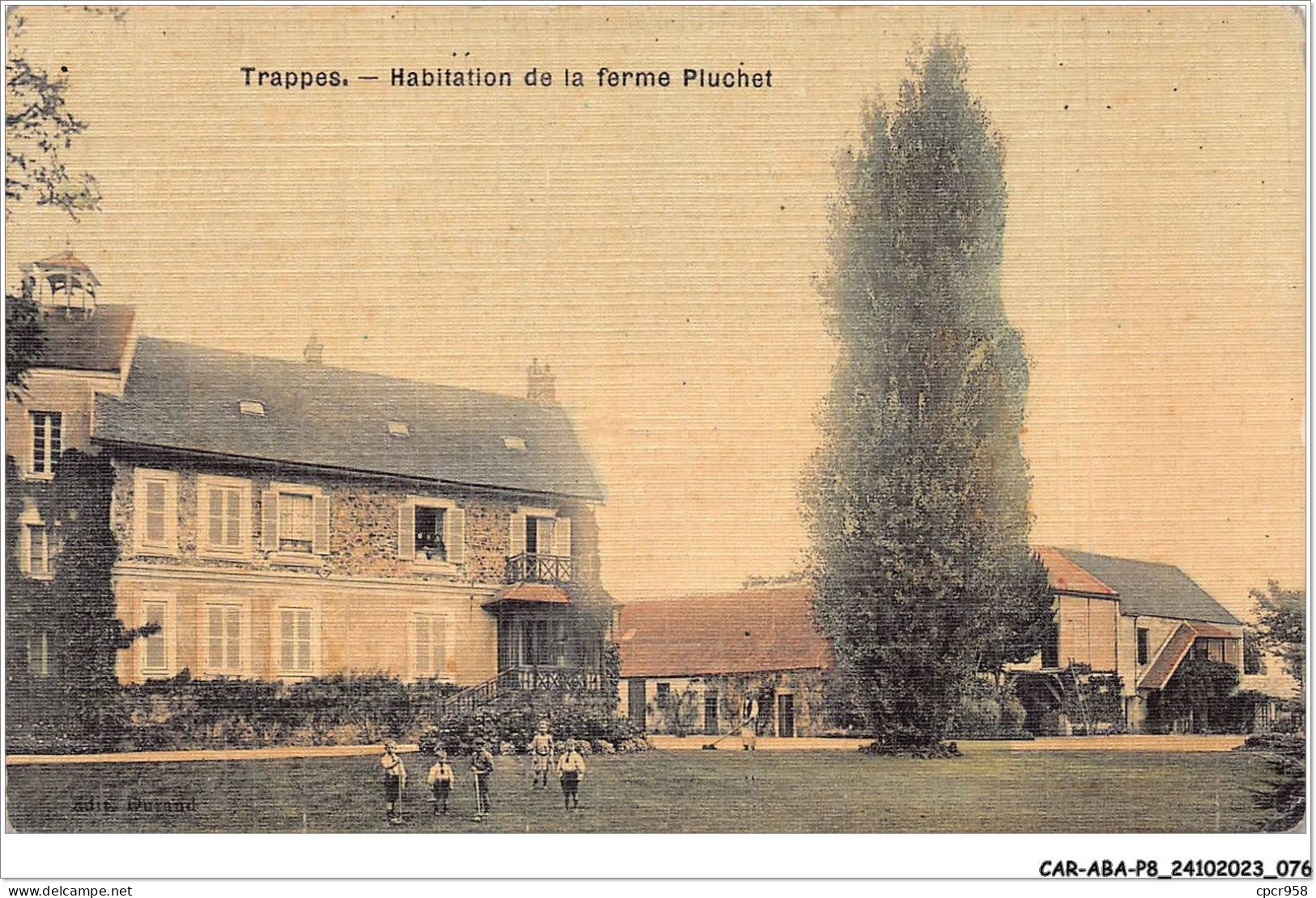 CAR-ABAP8-78-0736 - TRAPPES - Habitation De La Ferme Pluchet - Trappes