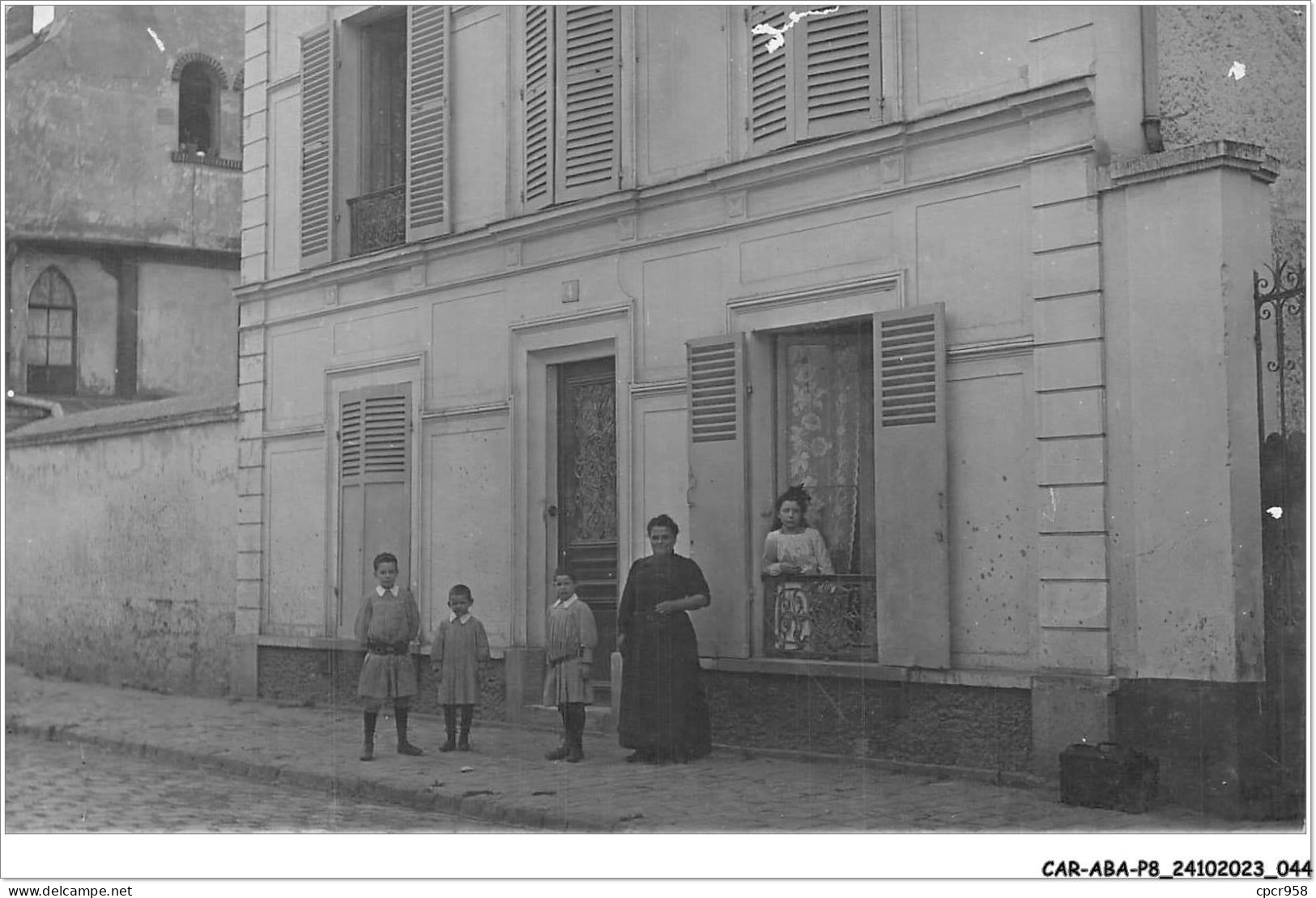 CAR-ABAP8-78-0720 - TRAPPES - Rue Nationale - Carte Photo - Trappes