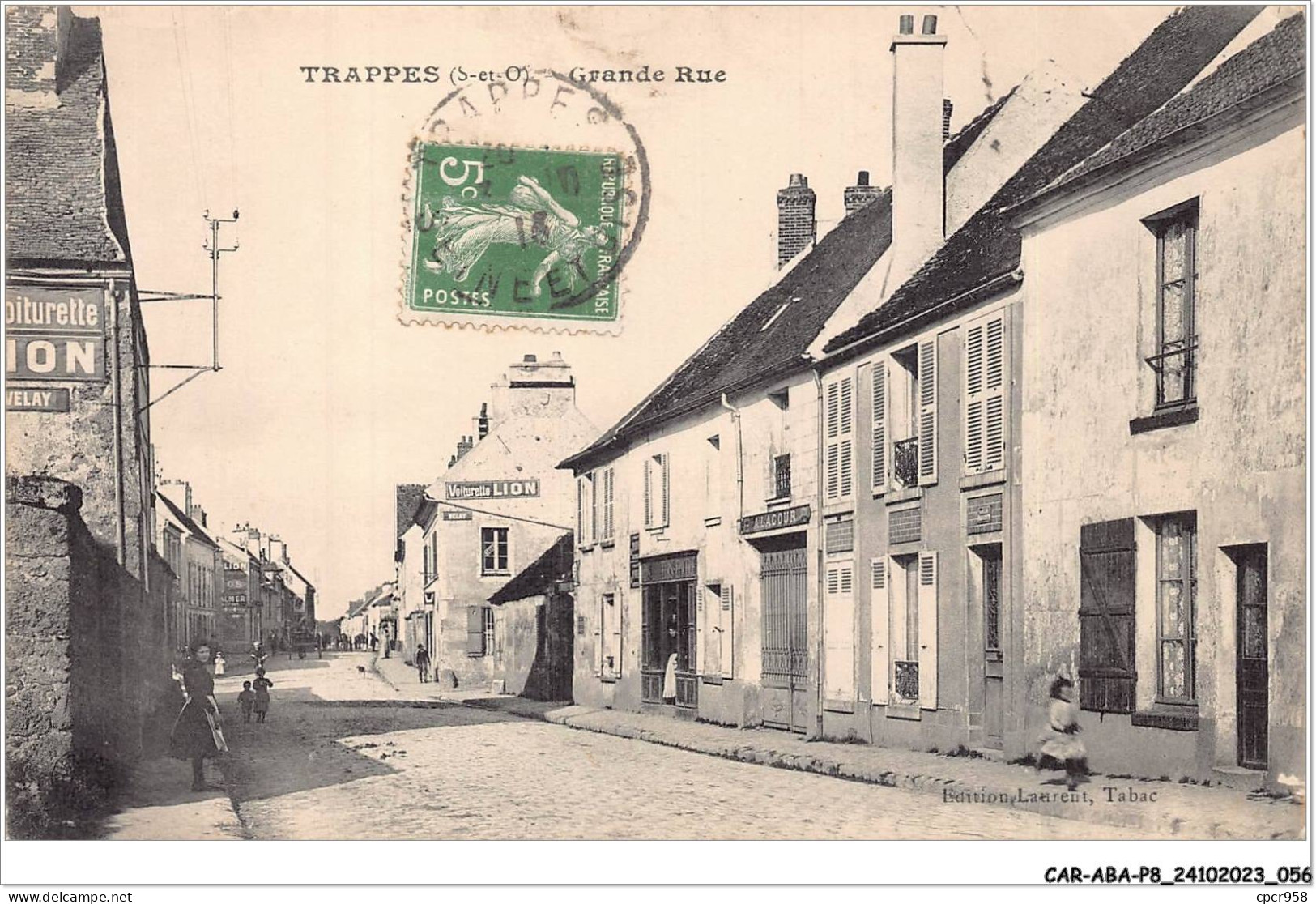 CAR-ABAP8-78-0726 - TRAPPES - Grande Rue - Trappes