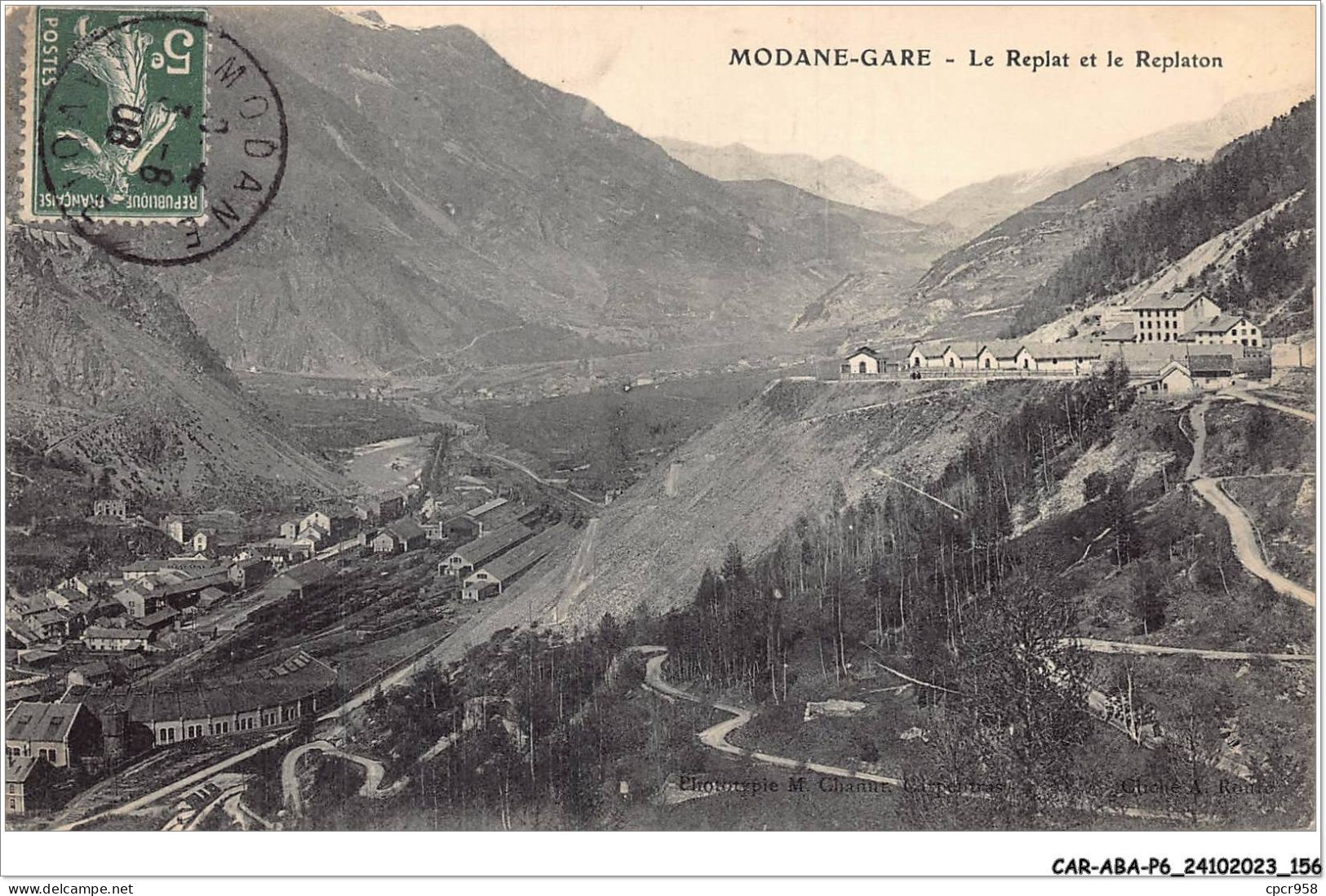 CAR-ABAP6-73-0576 - MODANE-GARE - Le Replat Et Le Replaton - Modane