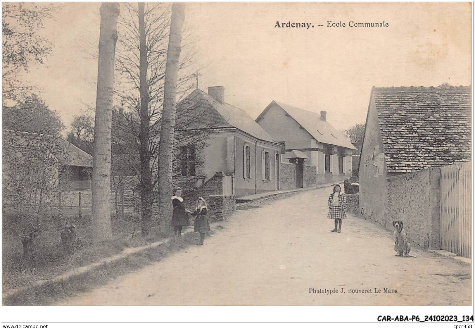 CAR-ABAP6-72-0565 - ARDENAY - école Communale - Autres & Non Classés