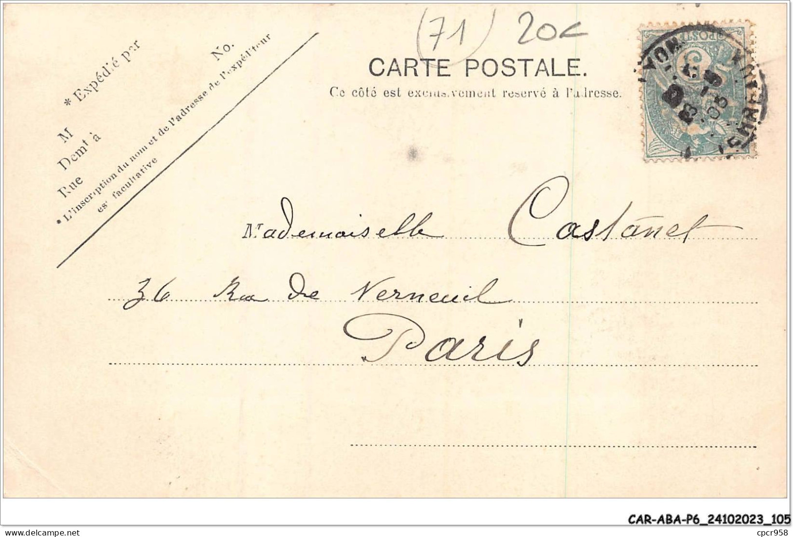 CAR-ABAP6-71-0550 - FONTAINES - Gare De Collonges - Fontaines - Other & Unclassified